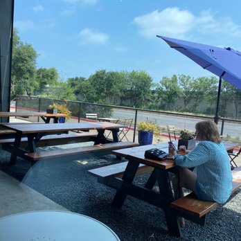 Stouthaus Coffee Pub - Outdoor patio - Coffee & Tea Near Me - Sunset Valley, Texas Stouthaus Coffee Pub - Outdoor patio - Coffee & Tea Near Me - Sunset Valley, Texas
