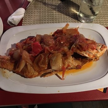 Ike's Cafe and Grill - Stewed red snapper - African Near Me - Norcross, Georgia