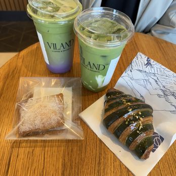 Viland Coffee - Uji Tofu Matcha, Ube Matcha Latte, Beignets, Pistachio Croissant - Coffee & Tea Near Me - Westminster, California Viland Coffee - Uji Tofu Matcha, Ube Matcha Latte, Beignets, Pistachio Croissant - Coffee & Tea Near Me - Westminster, California