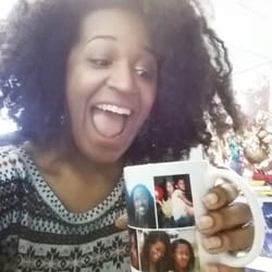 Greg's Cafe - Here is a picture of me enjoying a fabulous cup of Greg's Cafe coffee