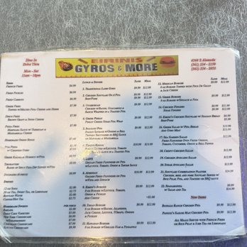 Eirinis Gyros and More - Menu - Greek Near Me - Corpus Christi, Texas Eirinis Gyros and More - Menu - Greek Near Me - Corpus Christi, Texas