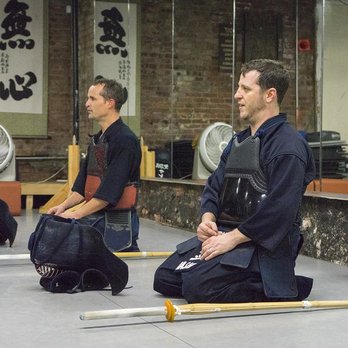 Seitokan Kendo Dojo - Head instructor Salet Sensei (left) and Founding Sensei, Raab Rashi (right) - Martial Arts Near Me - Brooklyn, New York Seitokan Kendo Dojo - Head instructor Salet Sensei (left) and Founding Sensei, Raab Rashi (right) - Martial Arts Near Me - Brooklyn, New York