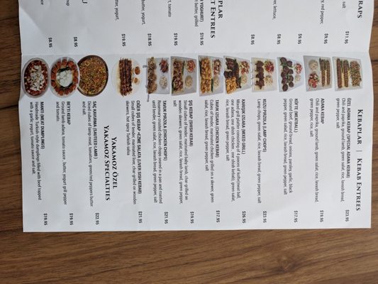 Menu photo 7 Yakamoz Restaurant Paterson, NJ
