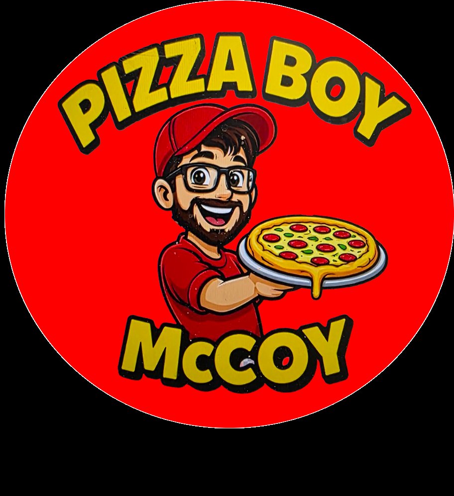 Pizza Boy McCoy Logo