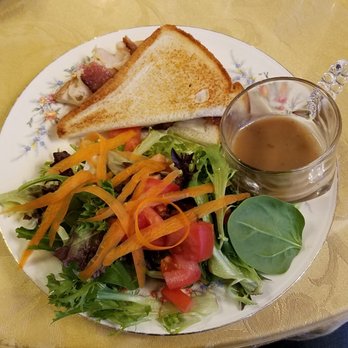 Court House Grounds - Turkey Club and side salad - Coffee & Tea Near Me - Danville, Indiana