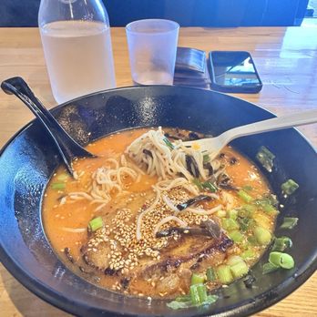 Kotsu Ramen & Gyoza - Fire  in a bowl THIS WAS GOOD SHIT - Ramen Near Me - Riverside, California