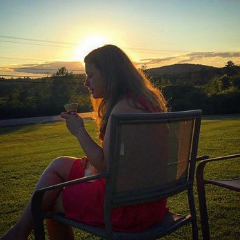 Aaron's Specialty Ice Cream - Enjoying the sunset while having a cone. - Fruits & Veggies Near Me - Marlow, New Hampshire