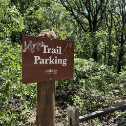 Oklahoma hiking trail... it's soupy out today Oklahoma hiking trail... it's soupy out today