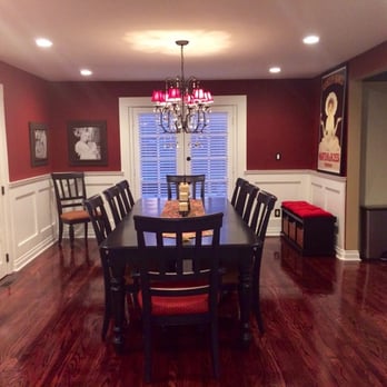 Applewood Plumbing - Dining room with furniture and new recessed lights - Beck did a great job! - Electricians Near Me - West Hills, California
