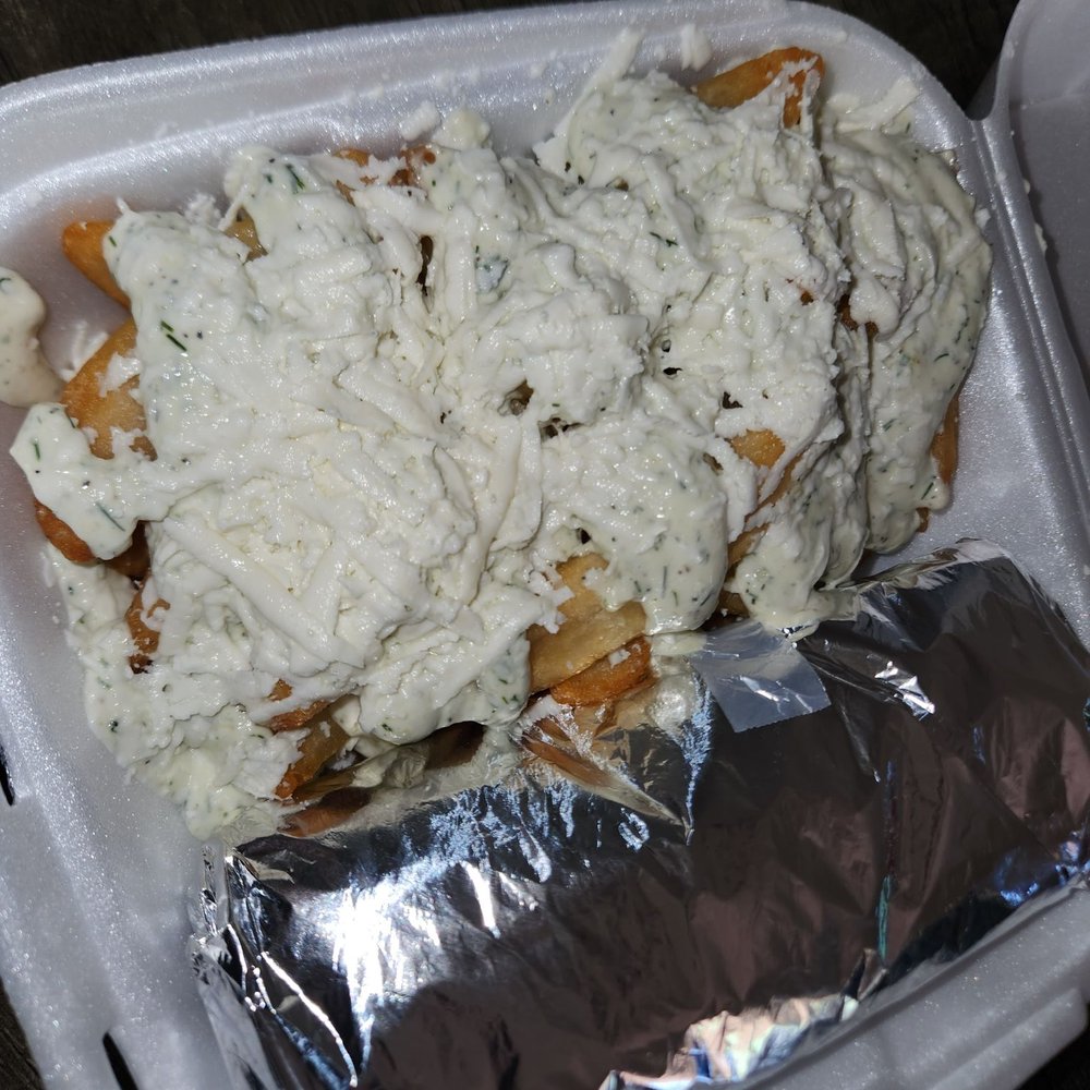 Gyro House 32 - Feta sauce - Middle Eastern Near Me - Phoenix, Arizona Gyro House 32 - Feta sauce - Middle Eastern Near Me - Phoenix, Arizona