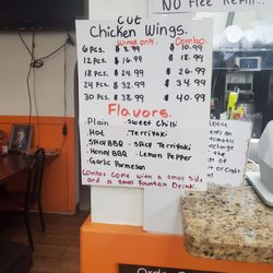Louisiana Famous Fried Chicken - Menu
