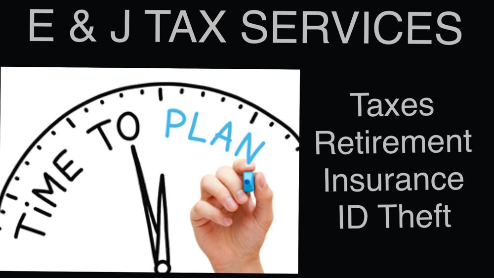 E & J’S TAX SERVICE Updated August 2024 3512 Farrow Rd, Columbia