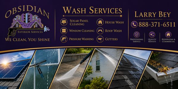 Obsidian Exterior Services on Yelp