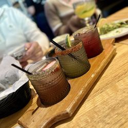Oaxaca Margarita Bar & Mexican Restaurant - Margarita flight