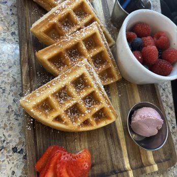Wence's - Mixed berry waffles - New American Near Me - Pleasant Hill, California