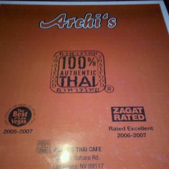 Archi's Thai Kitchen - Thai Near Me - Las Vegas, Nevada