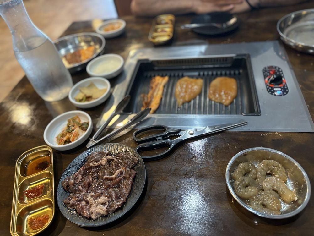 Food from Bulgogi Korean BBQ