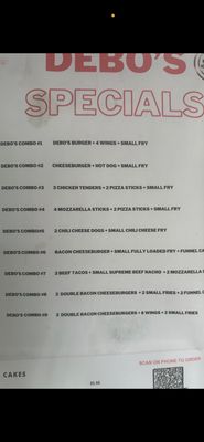 Menu photo 6 Debo’s Corner Jackson, MS
