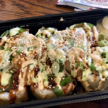 Satomi - Mt. Fuji was really good. Loved the sauces and slice of jalapeño on each piece. Spicy but not overboard. I'm getting this again tomorrow. - Japanese Near Me - Tracy, California Satomi - Mt. Fuji was really good. Loved the sauces and slice of jalapeño on each piece. Spicy but not overboard. I'm getting this again tomorrow. - Japanese Near Me - Tracy, California
