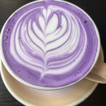 Lele Kitchen - Ube latte - Wine Bars Near Me - Los Gatos, California