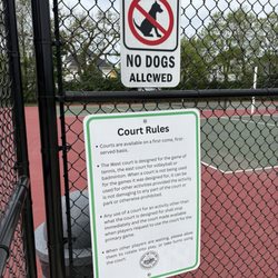 Sunday, 18 May 2025 -- when I first stumbled on this tennis court (I didn't know it was here)