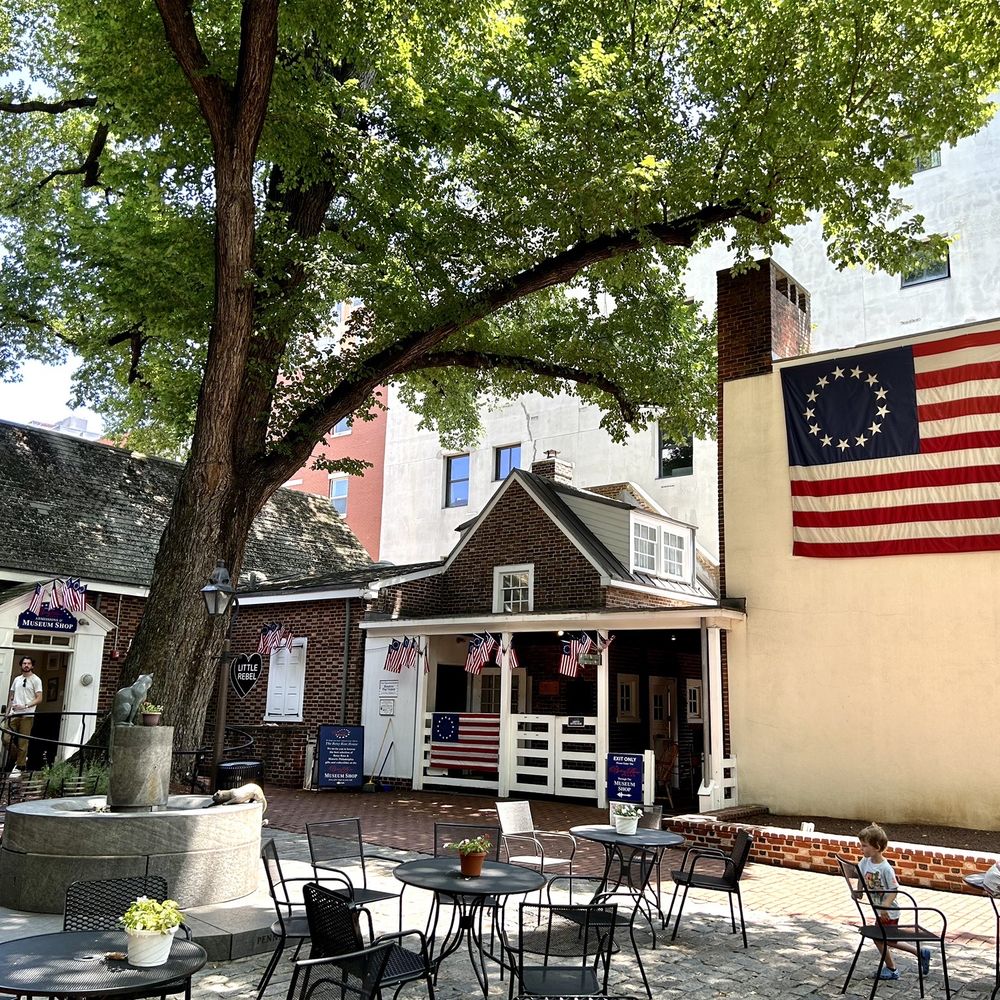 The Betsy Ross House - Courtyard - Landmarks & Historical Buildings Near Me - Philadelphia, Pennsylvania The Betsy Ross House - Courtyard - Landmarks & Historical Buildings Near Me - Philadelphia, Pennsylvania