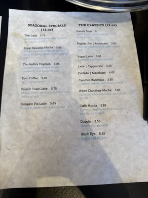 Menu photo 2 Local Joe Honolulu, HI