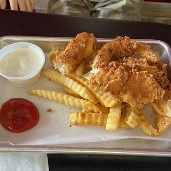 Fuego Burger - Buttermilk battered Chicken Tenders and Fries - Burgers Near Me - Fort Worth, Texas Fuego Burger - Buttermilk battered Chicken Tenders and Fries - Burgers Near Me - Fort Worth, Texas