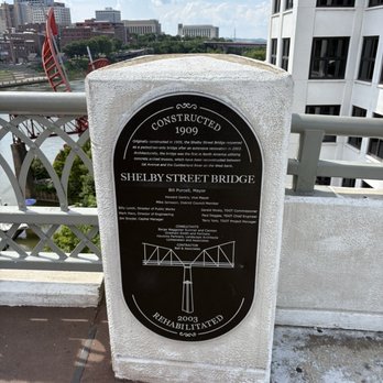 John Seigenthaler Pedestrian Bridge - The bridge has changed names a few times, which is a female's prerogative. - Landmarks & Historical Buildings Near Me