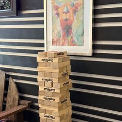 818 Raspados - Jenga in the lounge