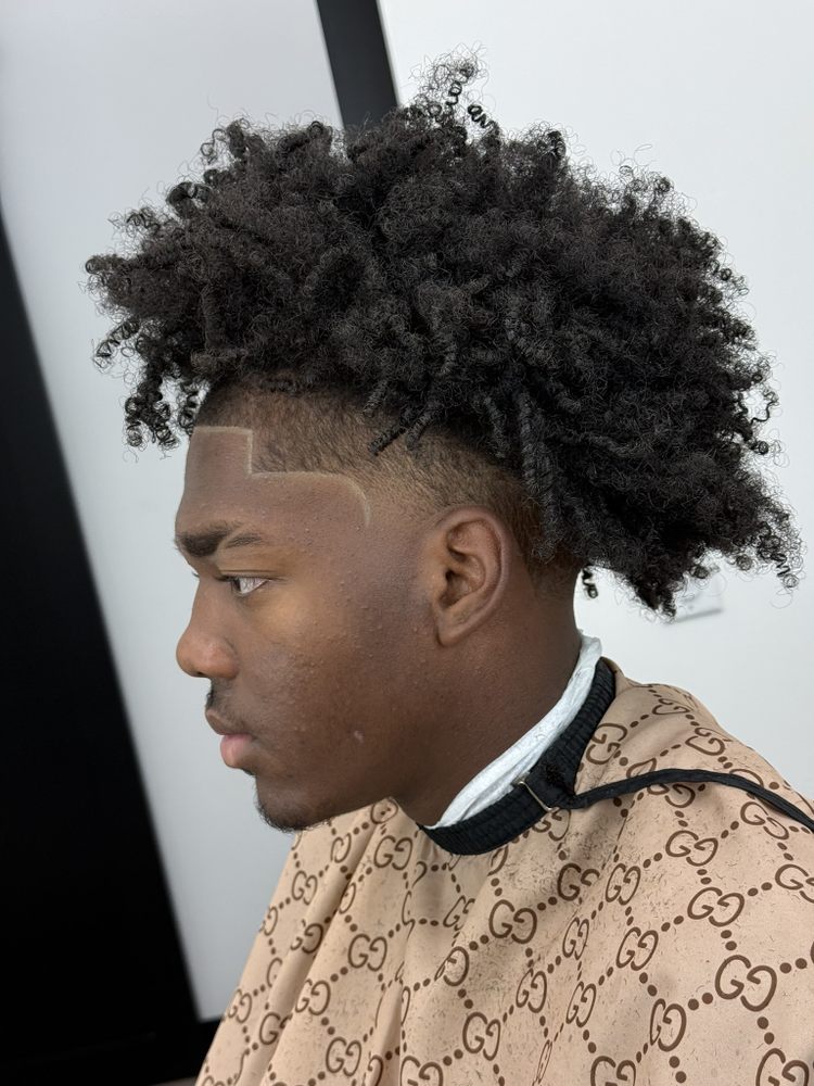 Monxrchcutz Barbershop Logo