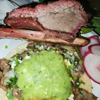 Luigi's BBQ & Deli - I stook one my son's beef ribs - Mexican Near Me - Cotati, California