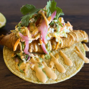 Crispy Fish Tacos - Fish Taco ordered with Double Fish Portion - Tacos Near Me - La Jolla, California Crispy Fish Tacos - Fish Taco ordered with Double Fish Portion - Tacos Near Me - La Jolla, California