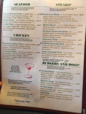 Menu photo 5 Roadrunner Cafe Augusta, GA Menu photo 5 Roadrunner Cafe Augusta, GA