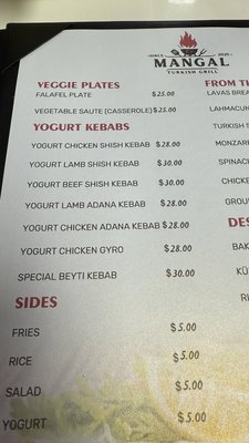 Menu photo 6 Mangal Turkish Grill Clearwater, FL Menu photo 6 Mangal Turkish Grill Clearwater, FL
