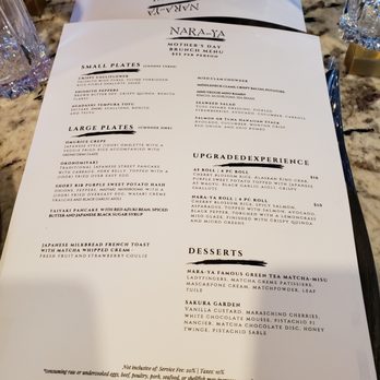 Nara-Ya - Special Mother's Day Menu - Sushi Bars Near Me - Washington, DC, District of Columbia Nara-Ya - Special Mother's Day Menu - Sushi Bars Near Me - Washington, DC, District of Columbia