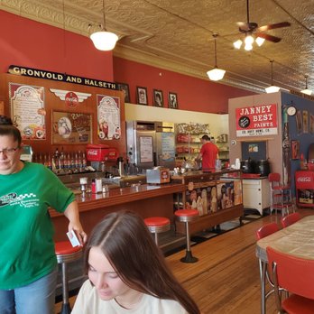 Rockin Relics - a woman in a green shirt and a woman in a white shirt - Coffee & Tea Near Me - Rugby, North Dakota Rockin Relics - a woman in a green shirt and a woman in a white shirt - Coffee & Tea Near Me - Rugby, North Dakota