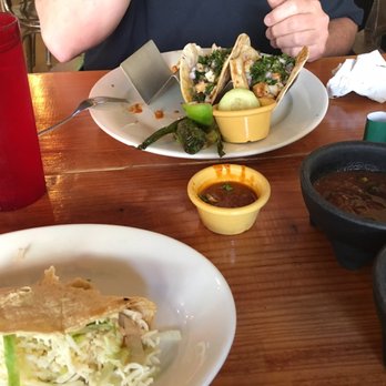 Los Portales Mexican Restaurant - My coworkers shrimp tacos. - Mexican Near Me - Greer, South Carolina Los Portales Mexican Restaurant - My coworkers shrimp tacos. - Mexican Near Me - Greer, South Carolina