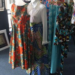 Beautiful garments made from 100% African Super Wax.