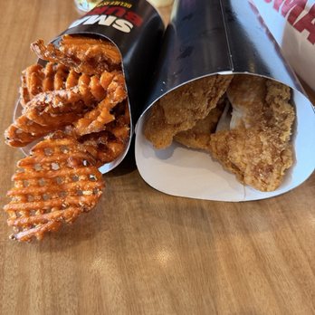 Smashburger - KIDS CHICKEN TENDERS and SWEET POTATO WAFFLE FRIES - Burgers Near Me - Springfield, Pennsylvania Smashburger - KIDS CHICKEN TENDERS and SWEET POTATO WAFFLE FRIES - Burgers Near Me - Springfield, Pennsylvania