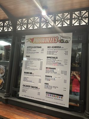 Menu photo 5 PhoWheels at The Water Park Arlington, VA