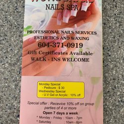 Wonderful Nails Spa