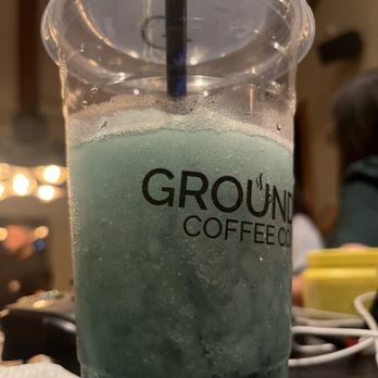 Grounds Coffee Co. - a drink in a plastic cup - Coffee & Tea Near Me - Woodinville, Washington