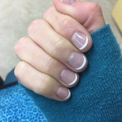 V Nails & Hair - My beautiful French nails!