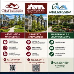 Chattanooga Property Management - One Call - All Property Services!