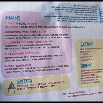 Mestiza - The other Mestiza menu - Vegetarian Near Me - San Francisco, California Mestiza - The other Mestiza menu - Vegetarian Near Me - San Francisco, California