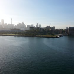 Waterfront Park - View of the small park from my cruise ship