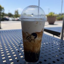 Heytea - Supreme Brown Sugar Bobo milk , no cloud, light sugar