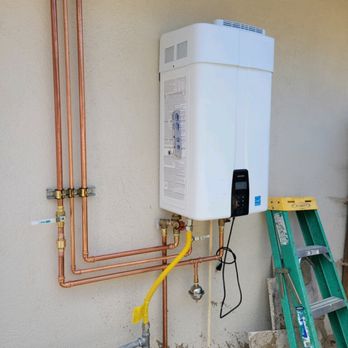 Power Plumbing - Replaced a tank-style water heater with a Navien Tankless unit. - Plumbing Near Me - San Luis Obispo, California Power Plumbing - Replaced a tank-style water heater with a Navien Tankless unit. - Plumbing Near Me - San Luis Obispo, California