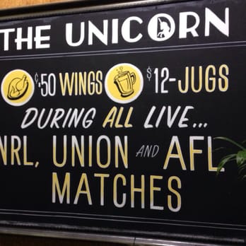 Unicorn Hotel - 50c wings - Restaurants Near Me - Paddington, NSW Unicorn Hotel - 50c wings - Restaurants Near Me - Paddington, NSW